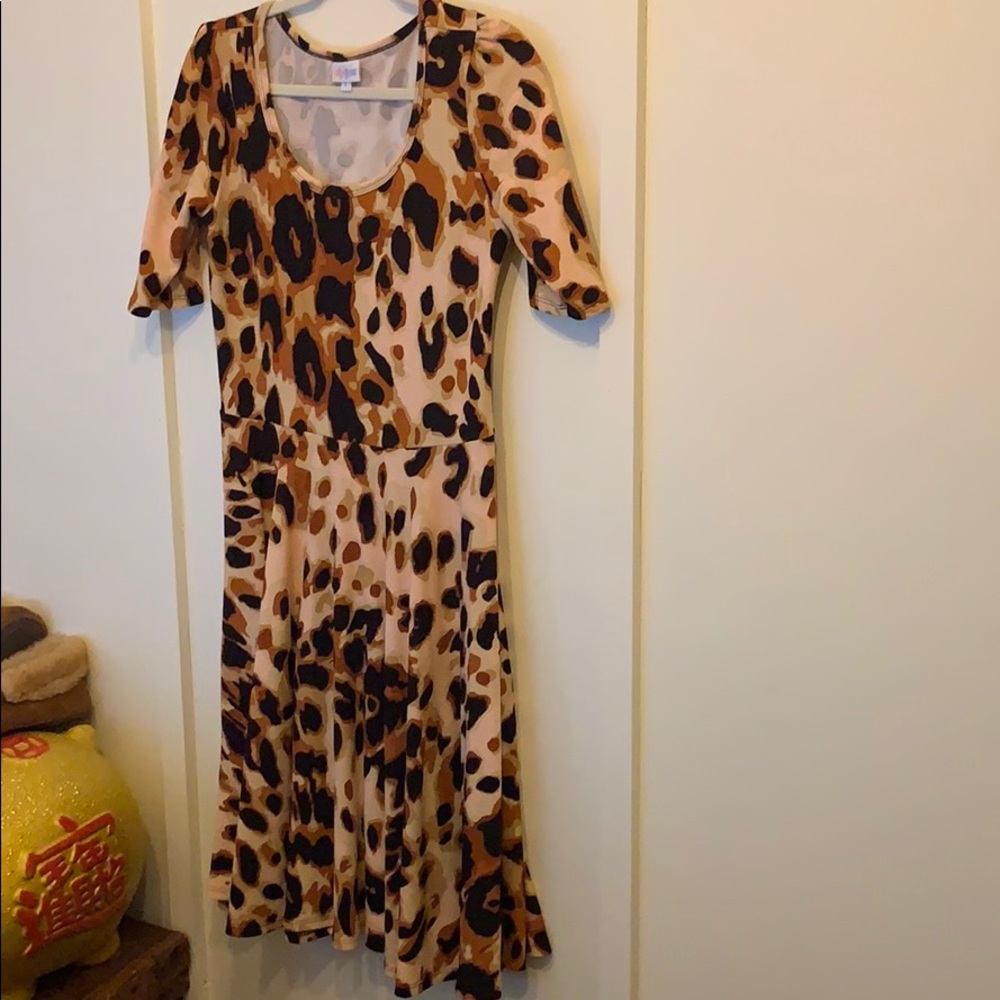 Leopard Lularoe Dress